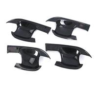 ATACDVDYEU Poignées de extérieures voiture Pour Q5L 2018 Protection Anti-rayures Accessoires De Modification Complète Poignée Porte(Blade Door Bowl Carbon Fiber)