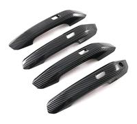 ATACDVDYEU Poignées de extérieures voiture Pour Q5L 2018 Protection Anti-rayures Pour Accessoires De Modification Complète Pour Poignée Porte(Carbon Fiber Pattern)