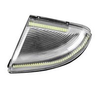 ATACDVDYEU Répétiteur Latéral Pour Dodge Pour Ram 1500 2500 2009-2022 2 Pièces Clignotant Dynamique Arrière Feu Stationnement Blanc Indicateur Rétroviseur Latéral(1PC Right Clear)