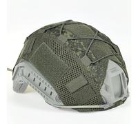 ATAIRSOFT Housse de casque tactique en nylon 500D pour casque BJ/PJ/MH Airsoft Paintball Fast Bump en taille M/L/XL - sans casque (armée russe numérique)