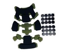 ATAIRSOFT Tactique MT Casque Set Protection Interne Amélioré Memory Foam Oreiller Airsoft Accessoire de Casque OD