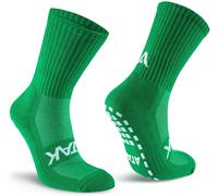 Atak Sports Grip Mid Leg Socks Senior Vert/Blanc 6-8 Male
