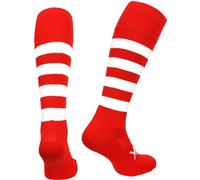 Atak Sports Hoop Socks Junior Rouge/Blanc C (3-5) Male