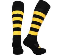 Atak Sports Hooped Socks Junior Noir/Or 10-2 Male