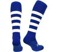 Atak Sports Hooped Socks Senior Royal/Blanc 6-8 Male