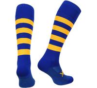 Atak Sports Hooped Socks Senior Royal/Or 6-8 Male