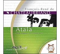 Atala CD audio MP3 contenant également le texte intégral au format PDF - François René De Châteaubriand - Lyre Audio Alexis Brun Production - Texte lu (CD) - Textes lus CD