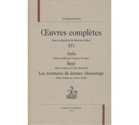 François René De Châteaubriand – Atala, René, Les aventures du dernier Abencérage – Relié