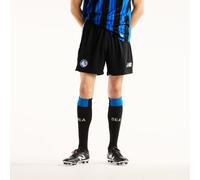 Atalanta BC Homme New Balance 26/27 Home Short en Noir/Bleu, Polyester, Taille XL