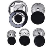 Ataoyus Accessoires pour brûleur Plat en Fer, Séparateur de feu, Ensemble de Chapeau de cuisinière, Ensemble de Chapeau de cuisinière, Ensemble de Four/cuisinière à gaz