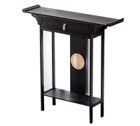 ATAPNLNMTZ Console D'entrée avec Tiroir et Étagère Inférieure, Table D'entrée Étroite pour Le Salon, Meuble Entree Moderne pour Les Petits Espaces(39.3in/100cm)