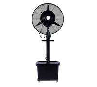 ATAPNLNMTZ Ventilateur Brumisateur Industriel avec Réservoir de 42L, Ventilateur Extérieur 3 Vitesses avec Oscillation à 90°, Idéal pour Serre et Atelier(31.8x64.9in/81x165cm)
