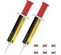 ATAQ 2X Gel Appât 10g Anti Cafards Puissant Professionnelle Blattes Insecticide, Éradicateur Efficace Élimine Rapidement Les