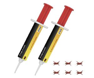 ATAQ - Pack de 2 Gel Appât 10g Anti Cafards Puissant Professionnelle - Blattes - Insecticide - Éradicateur Efficace - Élimine Rapidement les Cafards - Formule professionnelle - résultat rapide