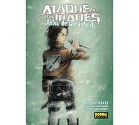 ATAQUE A LOS TITANES: ANTES DE LA CAIDA NOVELA 3