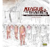 ATAQUE A LOS TITANES. LIBRO DE COLOREAR OFICIAL 01