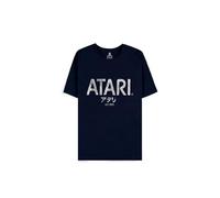 Atari 1972 Japan Homme T-Shirt Manches Courtes Bleu foncé M 100% Coton Regular/Coupe Standard
