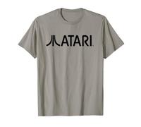 Atari Vintage Gaming Logo Black Retro Arcade Fun Graphic T-Shirt