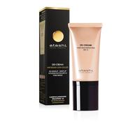 atashi DD Cream Anti-Age No Make up Make up Treatment. Creme Visage Anti Rides et Perfecteur, Correction Colorielle Effet Liftant, Anti Taches Visage, Flacon Airless, SPF15, Medium Nude - 50 ml