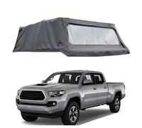 ATATKRT Housse de Protection Souple for Benne de Camion, Coque de Camping-Car Pliable Compatible avec Toyota Tacoma 2005-2024, Benne Courte de 1,5 m, Installation Facile
