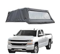 ATATKRT Housse de protection souple for benne de camion, coque de camping pliable compatible avec Chevy Silverado 1500 5,8 pi 2019-2023, benne courte, facile à installer