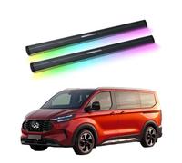 ATATKRT Marchepieds électriques avec éclairage compatibles avec Ford Tourneo 2020-2025, marchepieds latéraux électriques rétractables for camions et VUS, barres de marchepied en aluminium durable