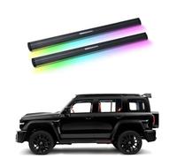 ATATKRT Marchepieds électriques avec éclairage compatibles avec GWM Tank 300 2021-2025, marchepieds latéraux électriques rétractables for camions et SUV, barres de marchepied robustes en aluminium