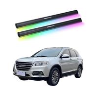 ATATKRT Marchepieds électriques avec éclairage compatibles avec Haval H6 2013-2016, marchepieds latéraux électriques rétractables for camions et SUV, barres de marche en aluminium durable