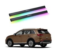 ATATKRT Marchepieds électriques avec éclairage compatibles avec Kia KX7 2017-2025, marchepieds latéraux électriques rétractables for camions et VUS, barres de marchepied en aluminium durable