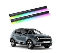ATATKRT Marchepieds électriques avec éclairage compatibles avec Kia Sportage 2018-2020, marchepieds latéraux électriques rétractables for camions et VUS, barres de marchepied en aluminium durable