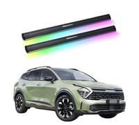 ATATKRT Marchepieds électriques avec éclairage compatibles avec Kia Sportage 2021-2025, marchepieds latéraux électriques rétractables for camions et VUS, barres de marchepied en aluminium durable