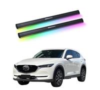 ATATKRT Marchepieds électriques avec éclairage compatibles avec Mazda CX-5 2013-2017, marchepieds latéraux électriques rétractables for camions et VUS, Barres de marchepied en Aluminium Durable