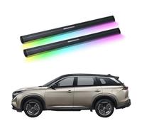 ATATKRT Marchepieds électriques avec éclairage compatibles avec Nissan Pathfinder 2024-2025, marchepieds latéraux électriques rétractables for camions et VUS, barres de marchepied en aluminium durable