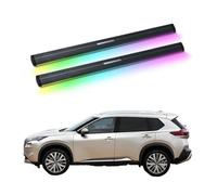 ATATKRT Marchepieds électriques avec éclairage compatibles avec Nissan X-TRAIL 2015-2020, marchepieds latéraux électriques rétractables for camions et VUS, barres de marchepied en aluminium durable