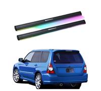 ATATKRT Marchepieds électriques avec éclairage compatibles avec Subaru Forester 2013-2018, marchepieds latéraux électriques rétractables for camions et VUS, barres de marchepied en aluminium durable