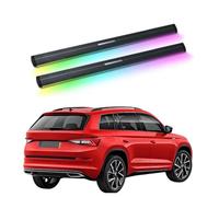 ATATKRT Marchepieds électriques avec éclairage compatibles avec Subaru XV 2015-2025, marchepieds latéraux électriques rétractables for camions et VUS, barres de marchepied en aluminium durable