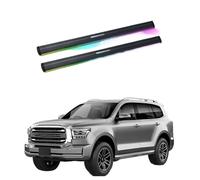 ATATKRT Marchepieds électriques avec éclairage compatibles avec Tank 500 2024-2025, marchepieds latéraux électriques rétractables for camions et VUS, barres de marchepied en aluminium durable