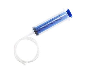 ATATMOUNT Seringue en Plastique réutilisable seringue à Bulles seringue à Huile pour l'extraction d'huile Liquide de Frein E agricole avec Tuyau 80 cm