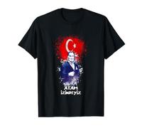 Atatürk Izindeyiz Mustafa Kemal Atatürk T-Shirt Graphique avec Valeur