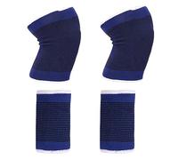 ATBUSS 1 paire de genouillères, 1 paire de protège-poignets, protège vos genoux, rétractables, genouillères de sport souples, est un incontournable pour le sport et le fitness.