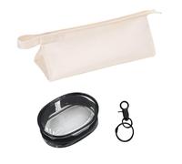 ATBUSS 1 Pièce De Sac De Rangement Blanc, 1 Pièce De Sac De Rangement Noir, Sac De Rangement pour Sèche-Cheveux, Sac De Rangement De Voyage, Sac De Transport Portable, Sac À Cosmétiques D'Extérieur.