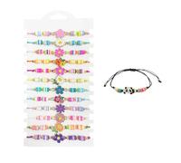 ATBUSS 13 Bracelets pour Enfants, Bracelets De Style Panda Floral, Cadeaux De Bijoux De Style Princesse, Adaptés Aux Décorations De Fête, Souvenirs d'anniversaire.