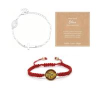 ATBUSS 2 Bracelets en Croix De Perles, Légers Et Confortables, avec Une Belle Signification, Adaptés Au Baptême De Première Communion des Enfants À Porter Et À Offrir en Cadeau.