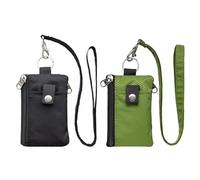 ATBUSS 2 Pièces De Portefeuille De Voyage, avec Protection Antivol RFID, Sac De Poitrine avec Porte-Clés Suspendu Et Corde, Adapté Aux Cartes D'Identité Et Aux Passeports.