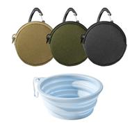 ATBUSS 3 Sacs De Collation Portables pour Animaux De Compagnie Et 1 Tasse À Boire Pliable, Sac De Dressage De Chien, Sac De Rangement Portable, Fournitures pour Animaux De Compagnie.