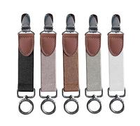 ATBUSS Lot de 5 pinces à chapeau élastiques vintage en métal - Accessoires de voyage - Convient pour les voyages, les activités de plein air