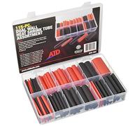 ATD outils Atd-394 115 PC. Double Mur Heat Shrink Tube Assortiment, Lot de 1