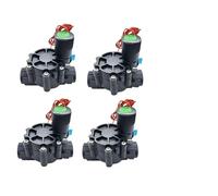 ATDJKVYH 1 contrôleur d'arrosage Intelligent 8 Zones, Prend en Charge Le contrôle de la Pompe à capteur de Pluie, système d'irrigation(DN20 Valve 4 PCS)