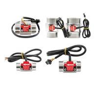 ATDJKVYH Capteur de débit d'eau DN15 DN20 DN25 DN40 DN50 1,75 MPa, capteur à Effet Hall, débitmètre à Turbine DC5~24 V, utilisé for mesurer Le débit du Fluide(DN15)