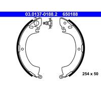 Mâchoires de frein 03.0137-0188.2 ATE pour MITSUBISHI PAJERO I Canvas Top L200
